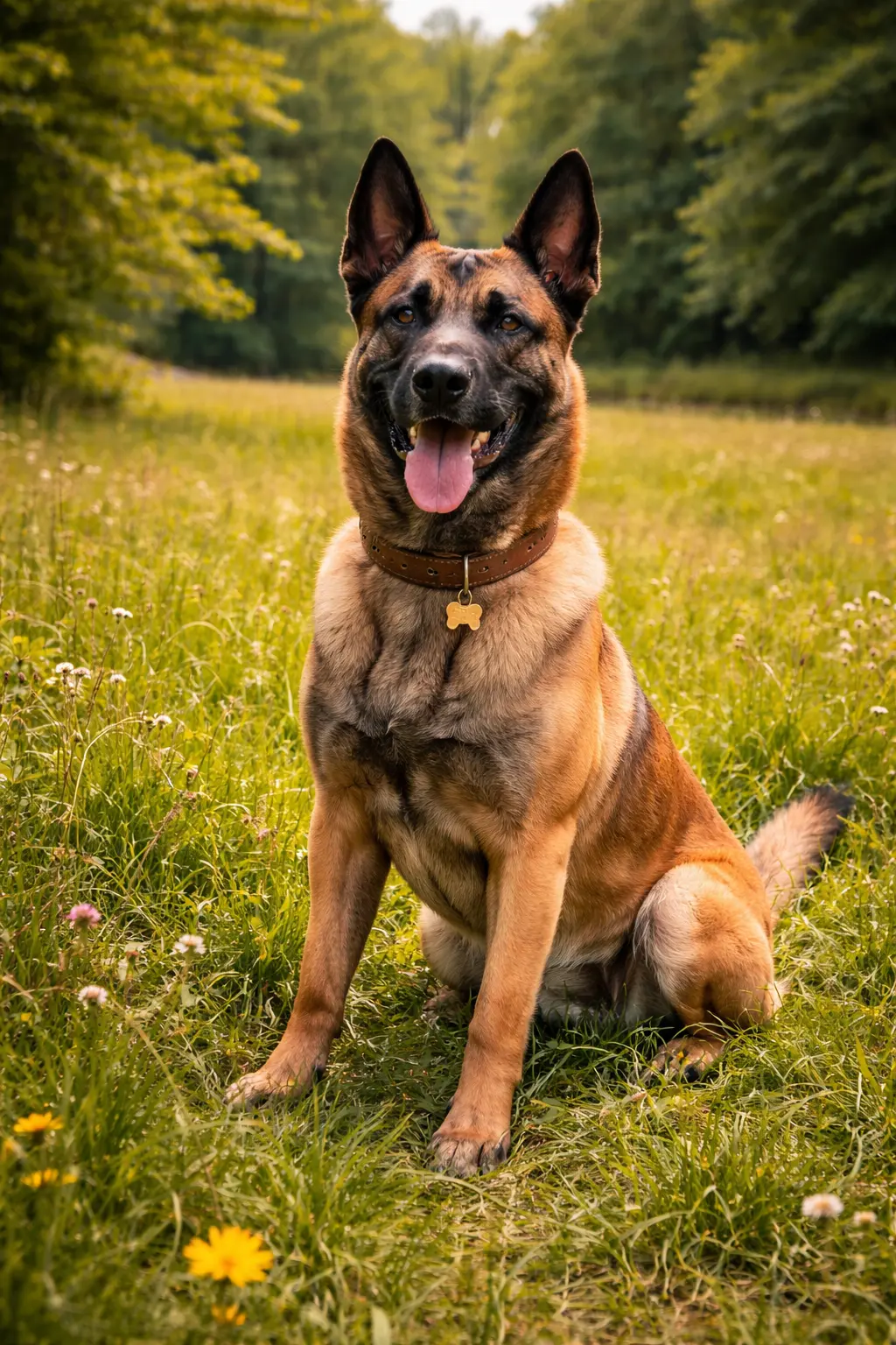 Belgian Malinois dog