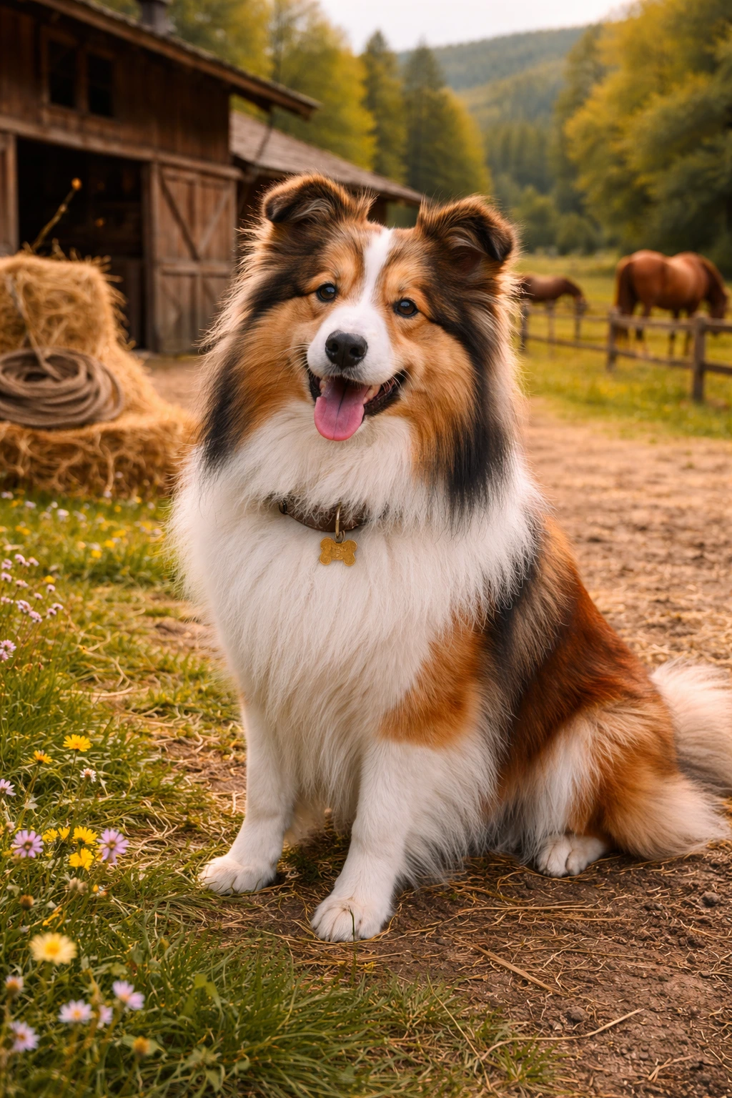 Sheltie dog